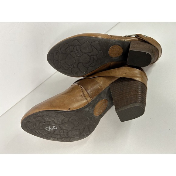 Kork Ease Courtney Leather Harness Mule Boot Brown - Picture 8 of 9